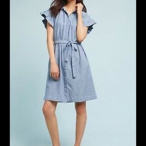 Anthropologie- Isabella Sinclair shirt dress S